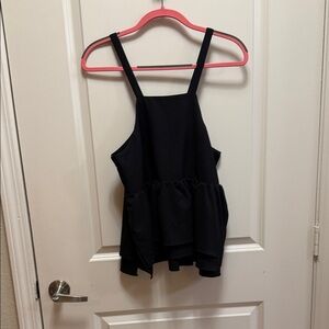 Sincerely Jules Black Ruffle Camisole